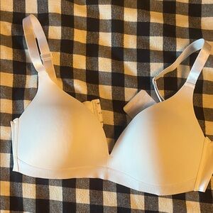 Elegant White Women's Bra